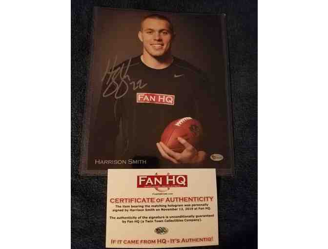 Harrison Smith Signed 8x10 photo w/  COA