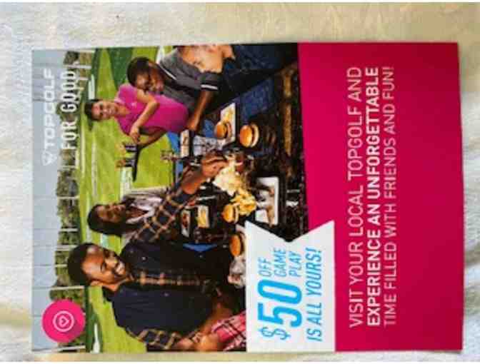 Topgolf - $50 Game Play + Swag