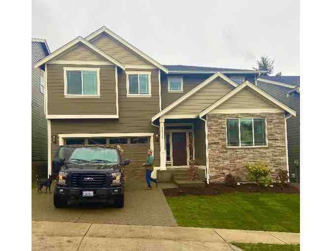 Custom Home Sketch, Pen & Watercolor Ink Rendering