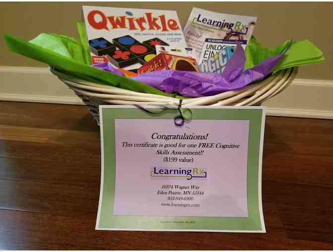 Learning Rx Cognitive Skills Assessment and Basket of Brainy Games