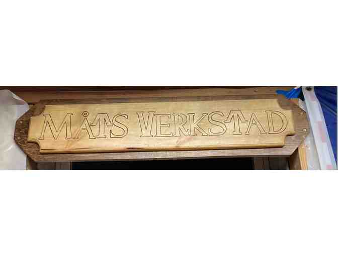 Certificate for a Custom Cribbage Board made by Matthew Keeley