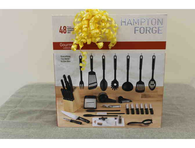 48 Piece Hampton Forge Gourmet Kitchen Starter Set