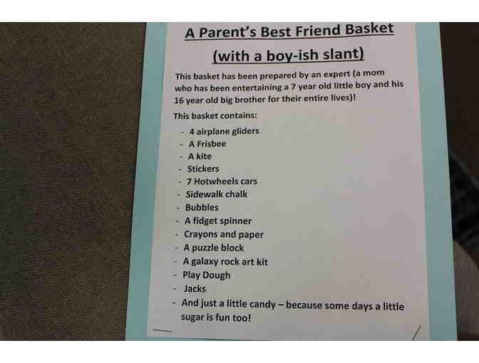 Parents Best Friend Basket (Boyish)