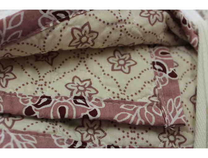 Sonoma Reversible King Quilt (Velvet Rose Patchwork Color)