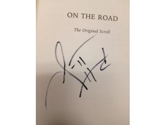 Original Scroll 'On The Road' signed by Garrett Hedlund