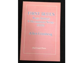 First Blues by Allen Ginsberg - signed