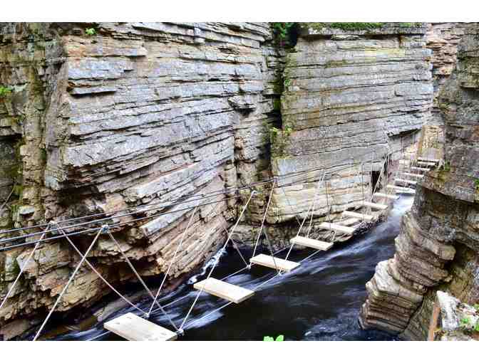 One Chasm Explorer Pass for Ausable Chasm in the Adirondacks for (6)