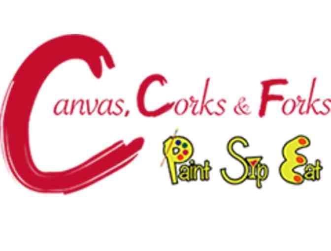 Canvas Corks & Forks & GourmetGiftBaskets.com - Gourmet Artistry