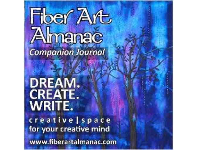 Fiber Art Almanac & 2 skeins yarn