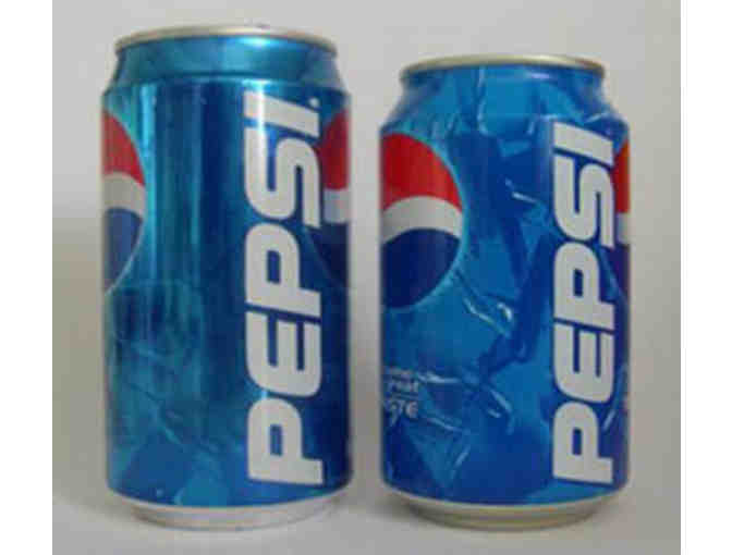 (2) Cases Pepsi cans donated by Ste. Marie's in Swanton