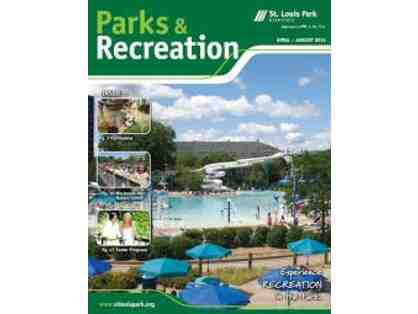 10 Park Passes and Gazebo Rental - St. Louis Park Aquatic Park