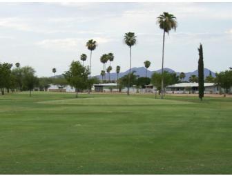 Golf Twosome at Desert Sands Golf Course