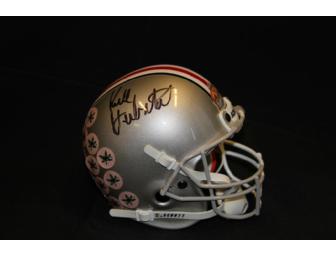 Autographed 2007 BCS National Championship Game Mini Helmet
