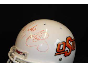 Oklahoma State University Autographed Helmet