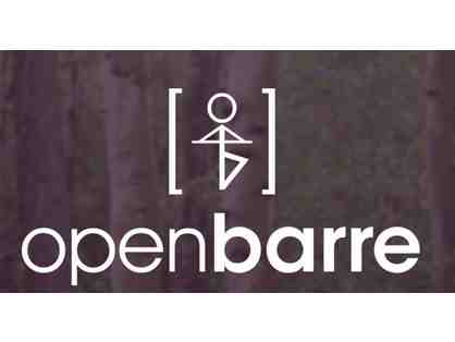 One Month Unlimited at Open Barre College Park