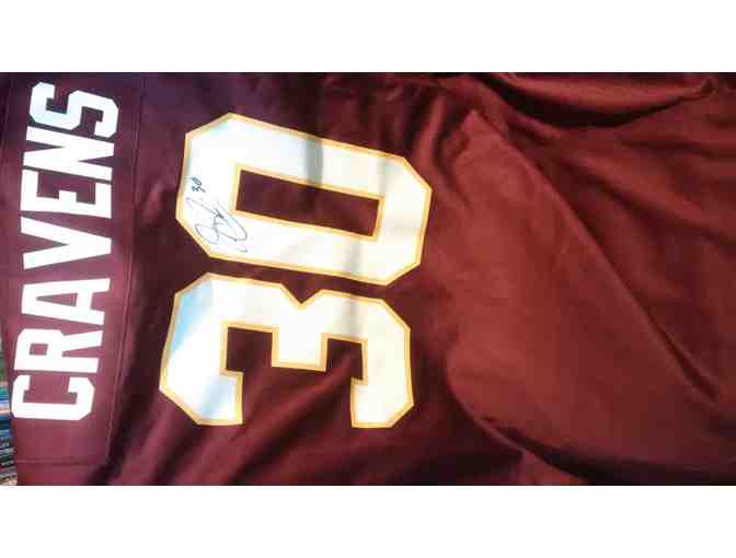 Wash. Redskins (Su'a Cravens) autographed jersey