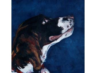 Your pet immortalized in an original oil painting