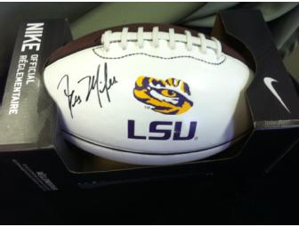 NIKE Official LSU Football - Autographed by Les Miles