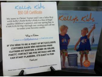 Kelly's Kids $50.00 Gift Card