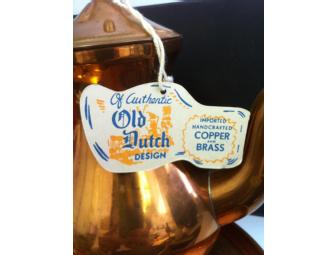 Copper & Brass Tea Set - 'Old Dutch'  Antique