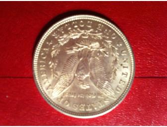1  1921 Morgan Silver Dollar- Brilliantly Uncirculated