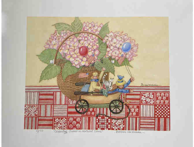 Giclee Print of Antique Toy by Barbara van Winkelen