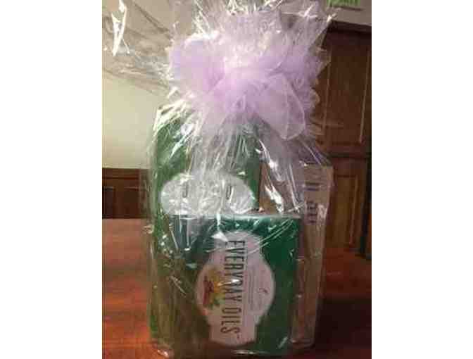 Young Living Essential Oils Basket