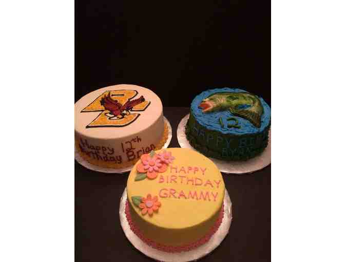 Custom designed cake