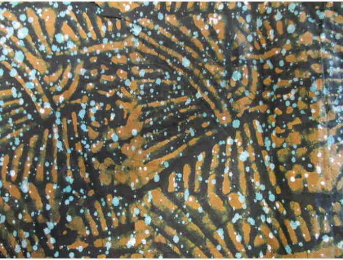 Nigerian Hand Batiked Sun Dress