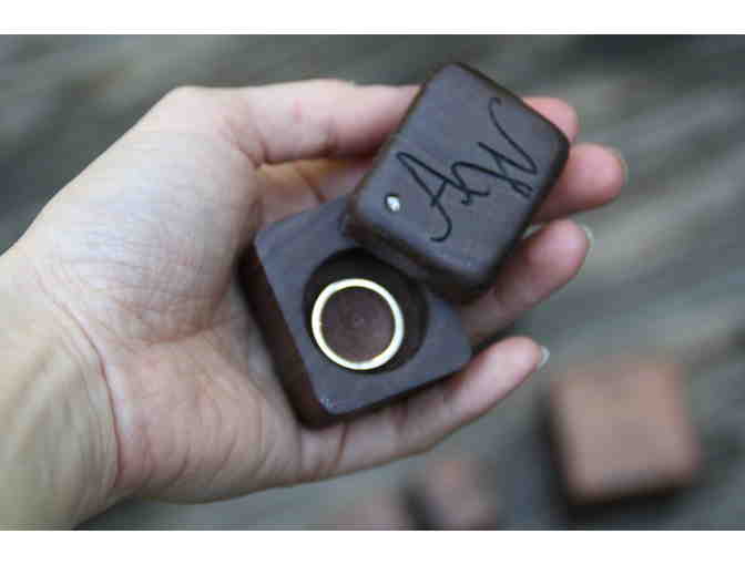Mini Wedding Ring Box