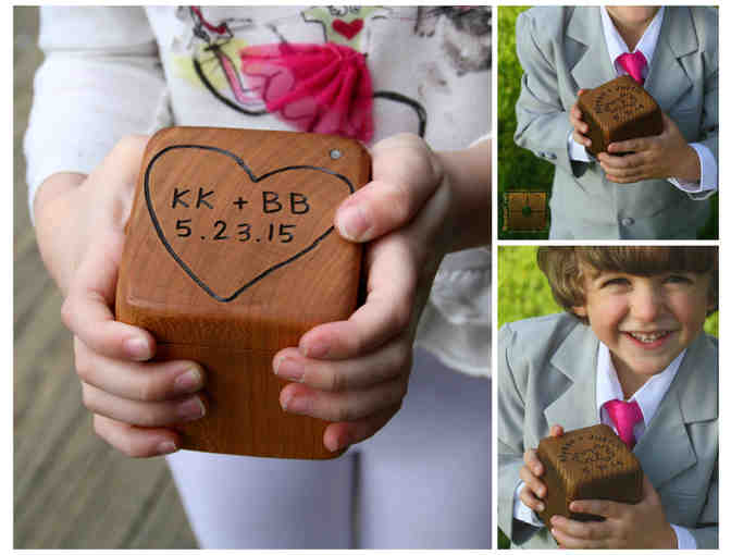 Personalized Wood Ring Box