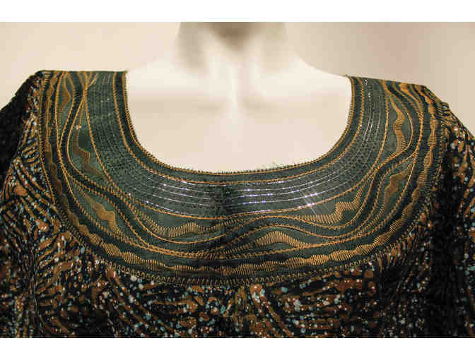 Nigerian Hand Batiked Sun Dress