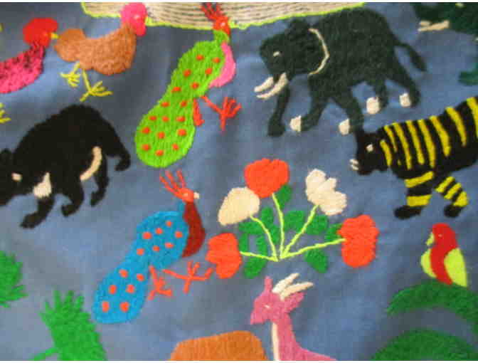Hmong Needlework Story Cloth - Animals