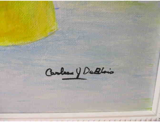 Pretty Acrylic Painting, Spring Arrangement