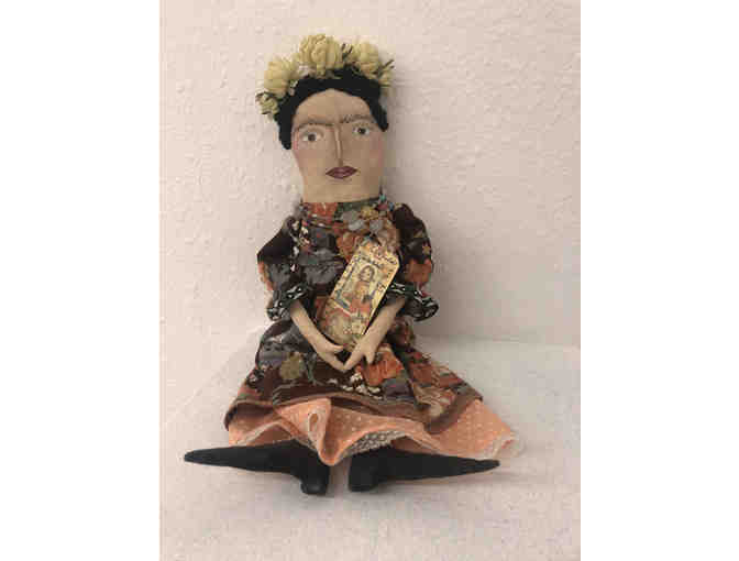 Frida Kahlo doll by Olive Rose 25'