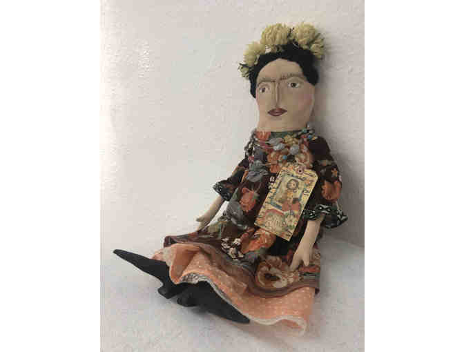 Frida Kahlo doll by Olive Rose 25'