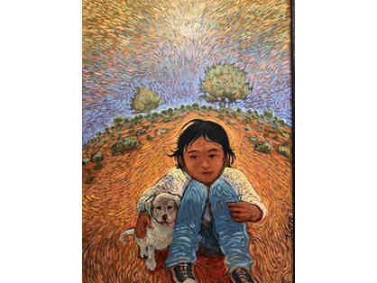 "A Time Before Parting" by Shonto Begay