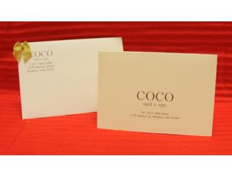 Gift Certificate for a Pedicure at Coco Nail & Spa