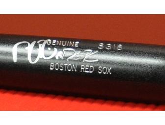 Red Sox Dustin Pedroia Autographed Bat - Louisville Slugger