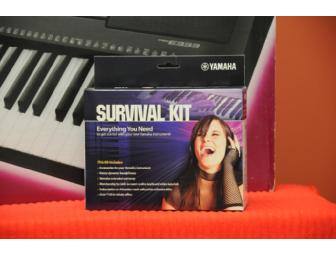 Yamaha PSR E333 61-Key Portable Keyboard & 'Yamaha Survival Kit'
