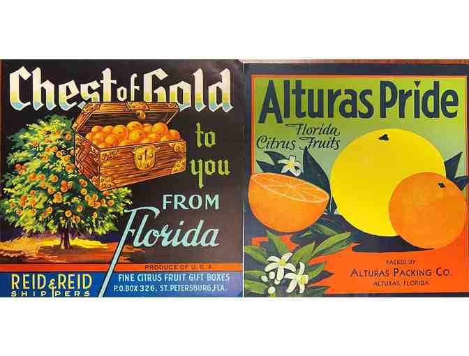 Package of Six Original Citrus Labels