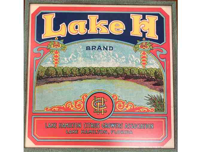 26" Enlarged Label Print Framed - Lake Hamilton - Photo 1