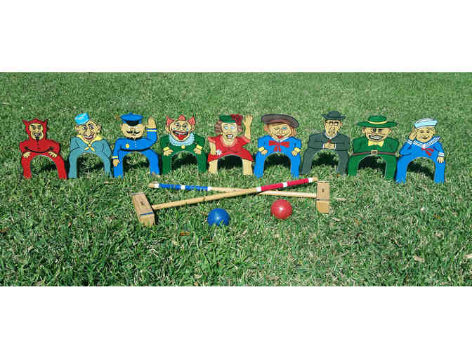 Croquet Party and Yard Art Tour with Wayne and Lana Wood