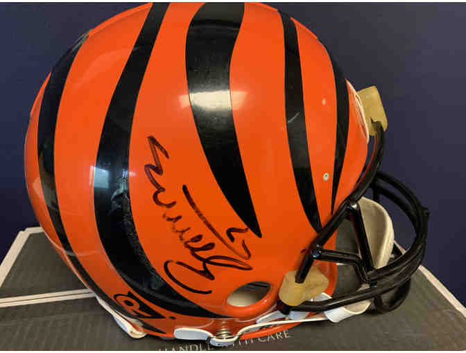 Esiason/Collinsworth Autographed Helmet