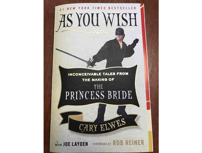 Cary Elwes Autographed Book