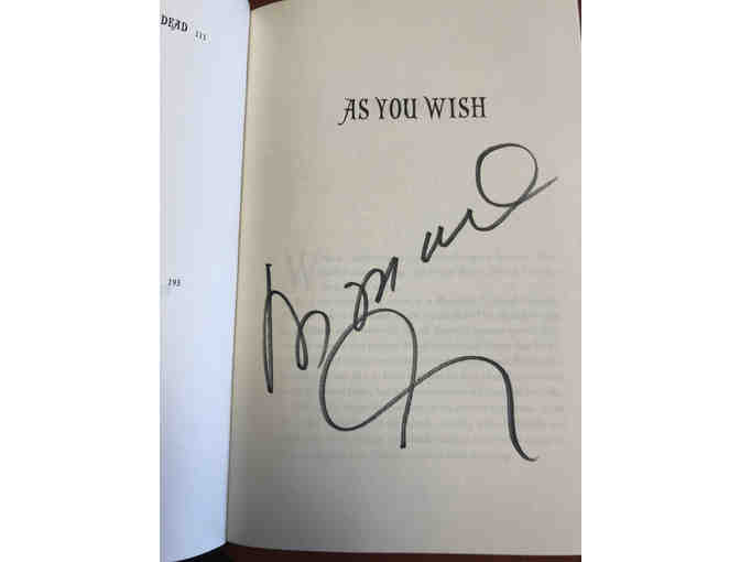 Cary Elwes Autographed Book