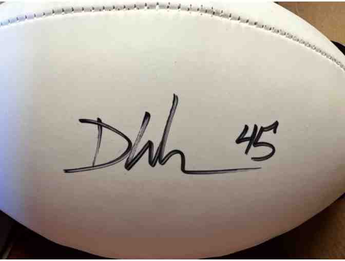 Tampa Bay Buccaneers Devin White Autographed Football