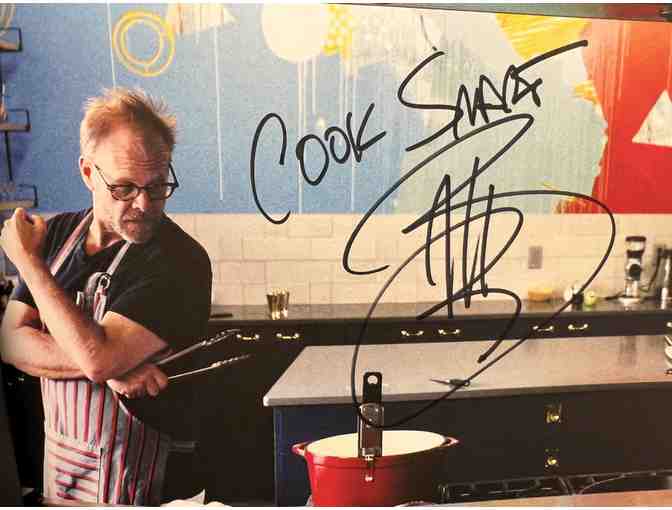 Alton Brown Autographed Cookbook
