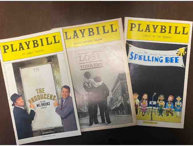 Modern Broadway Playbill Collection