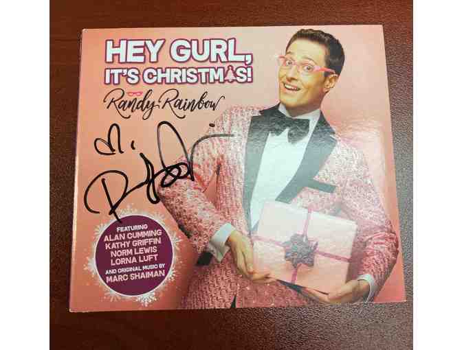 Hey Gurl, It's Christmas Album Signed by Randy Rainbow
